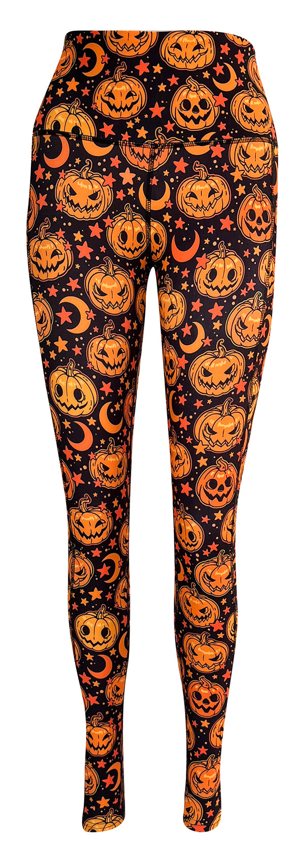 Pumpkin Patch + Pockets-Adult Pocket Leggings