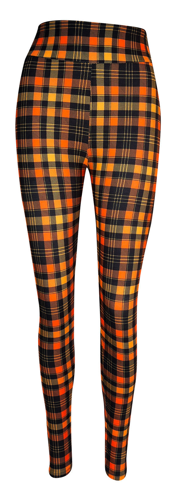 Halloween Tartan-Adult Leggings