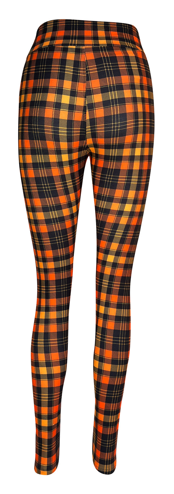 Halloween Tartan-Adult Leggings