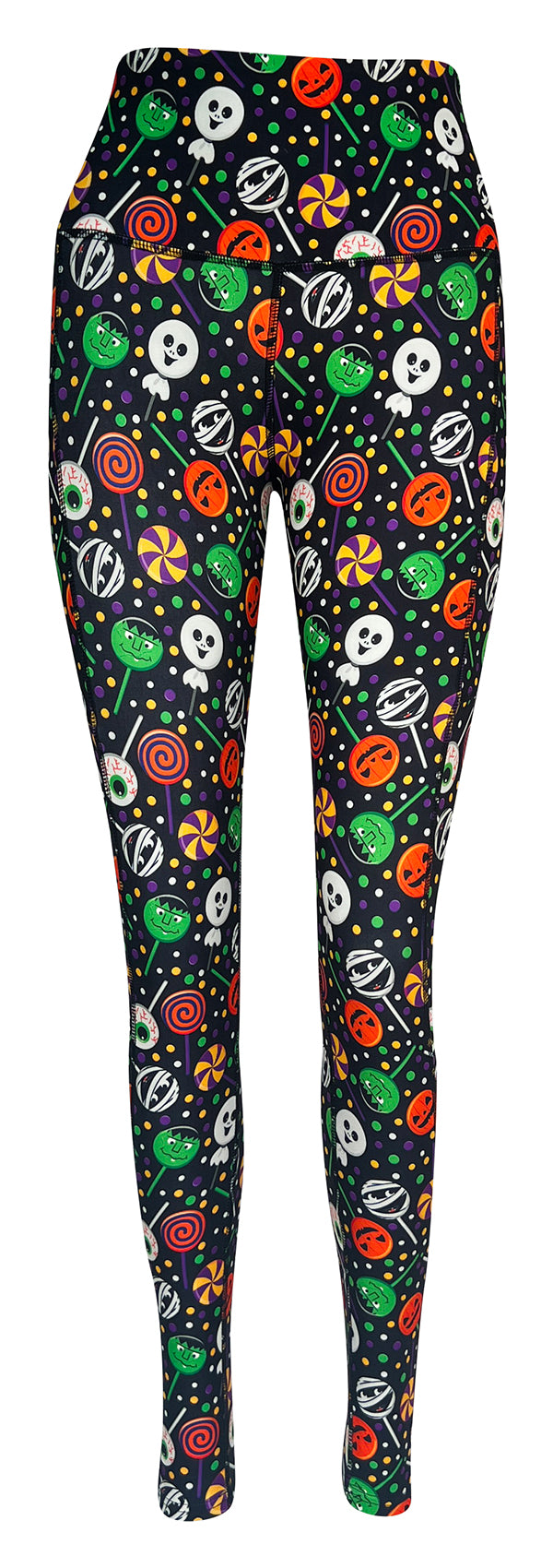 Spooky Sweets + Pockets-Adult Pocket Leggings