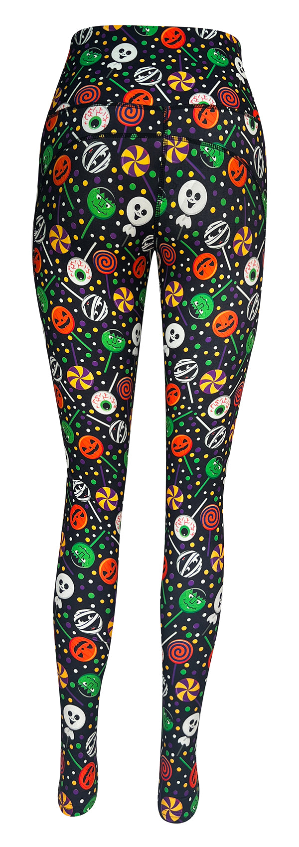 Spooky Sweets + Pockets-Adult Pocket Leggings