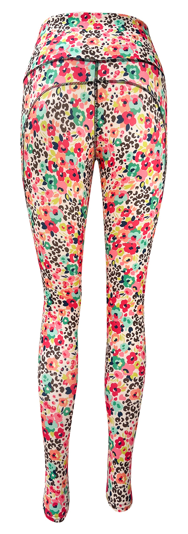 Wildflower Safari + Pockets-Adult Pocket Leggings