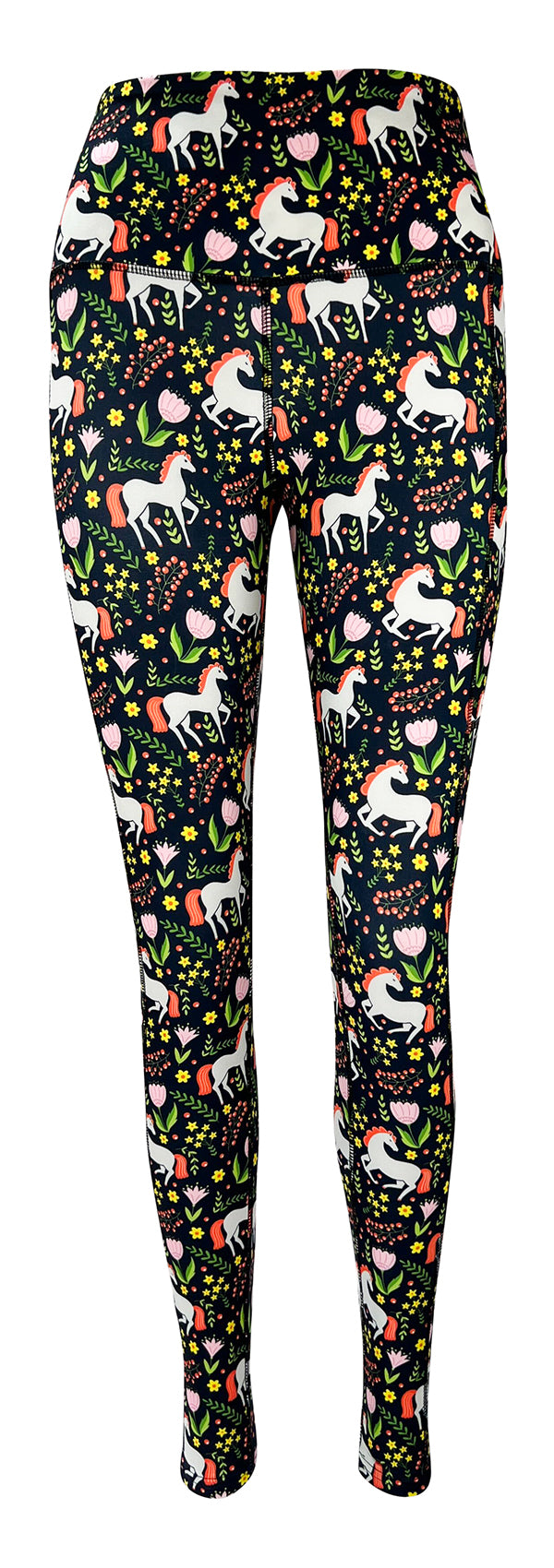 Horse Whisperer + Pockets-Adult Pocket Leggings