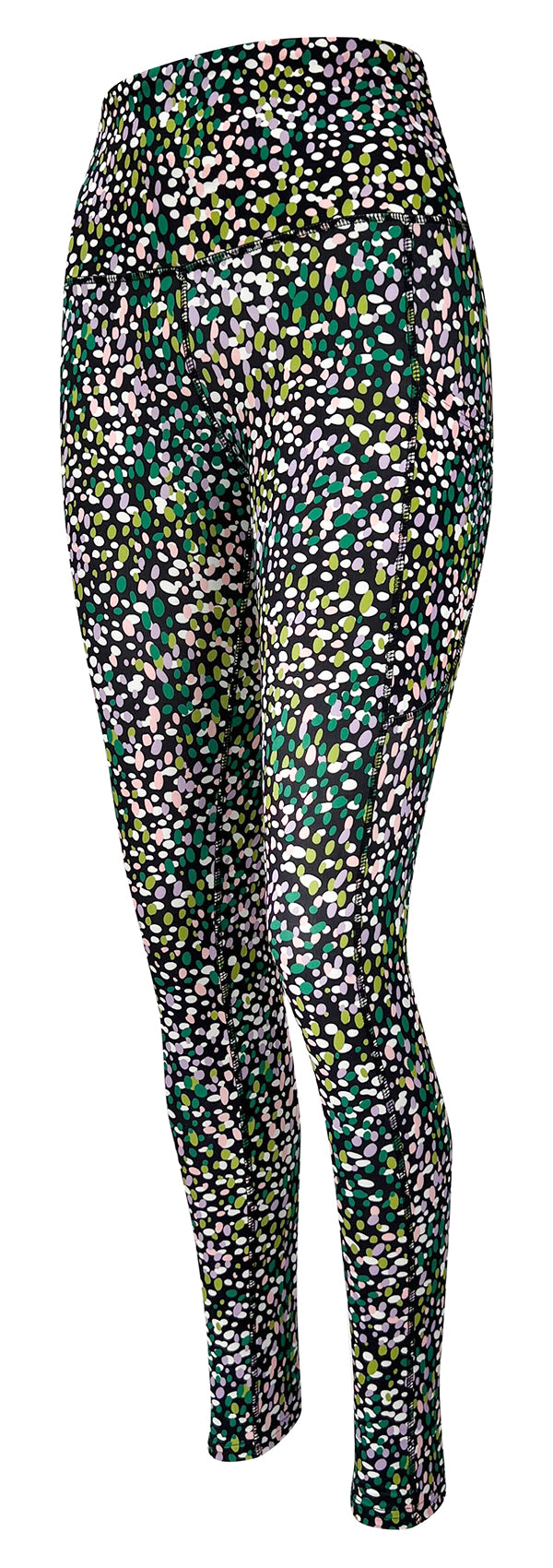 Confetti Burst + Pockets-Adult Pocket Leggings