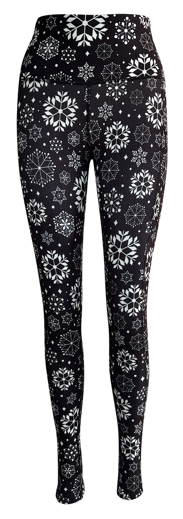 Snow Is Falling + Pockets-Adult Pocket Leggings