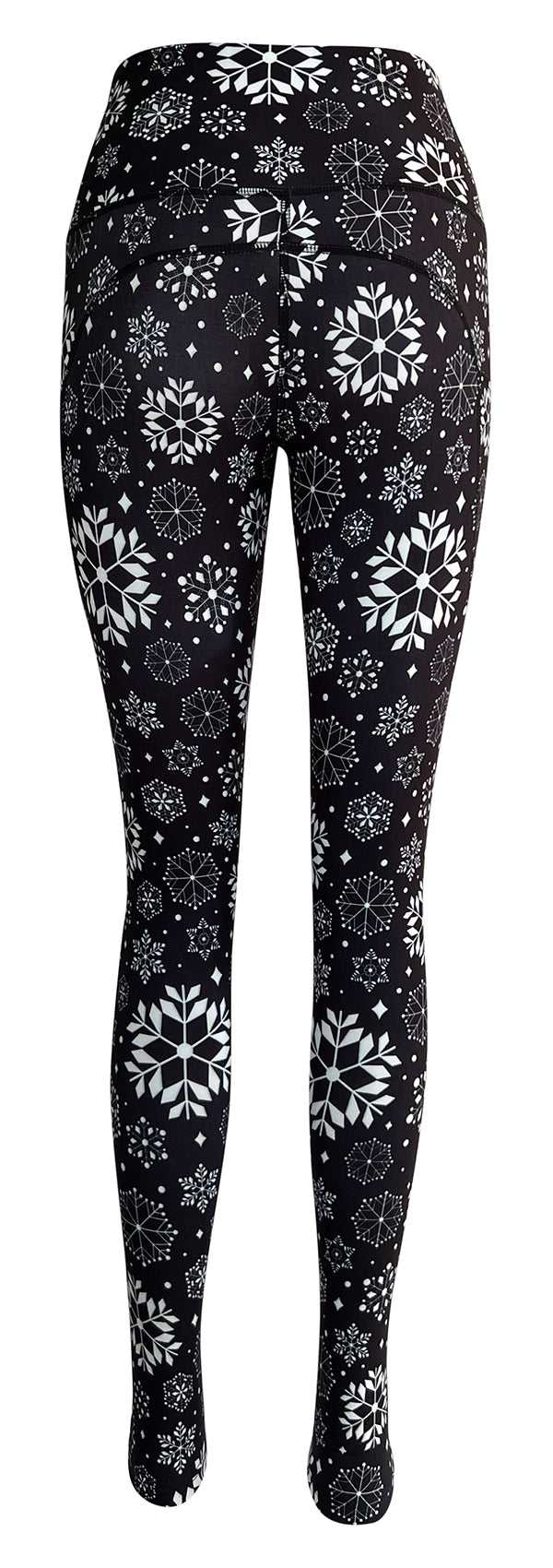 Snow Is Falling + Pockets-Adult Pocket Leggings