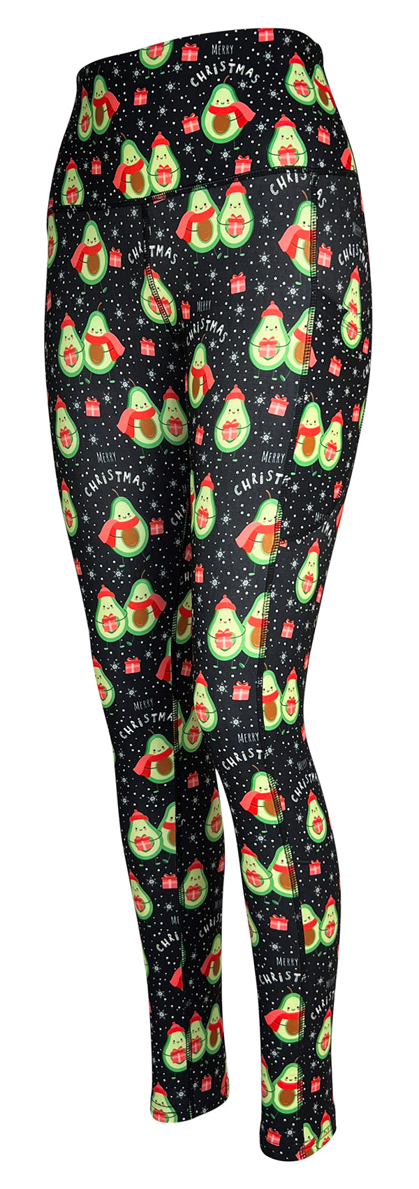 Avo-Good Christmas + Pockets-Adult Pocket Leggings