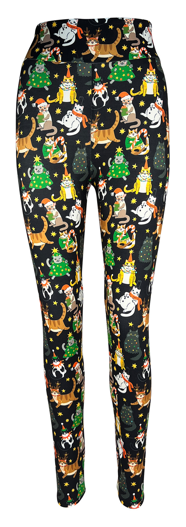 Christmas Cats-Adult Leggings