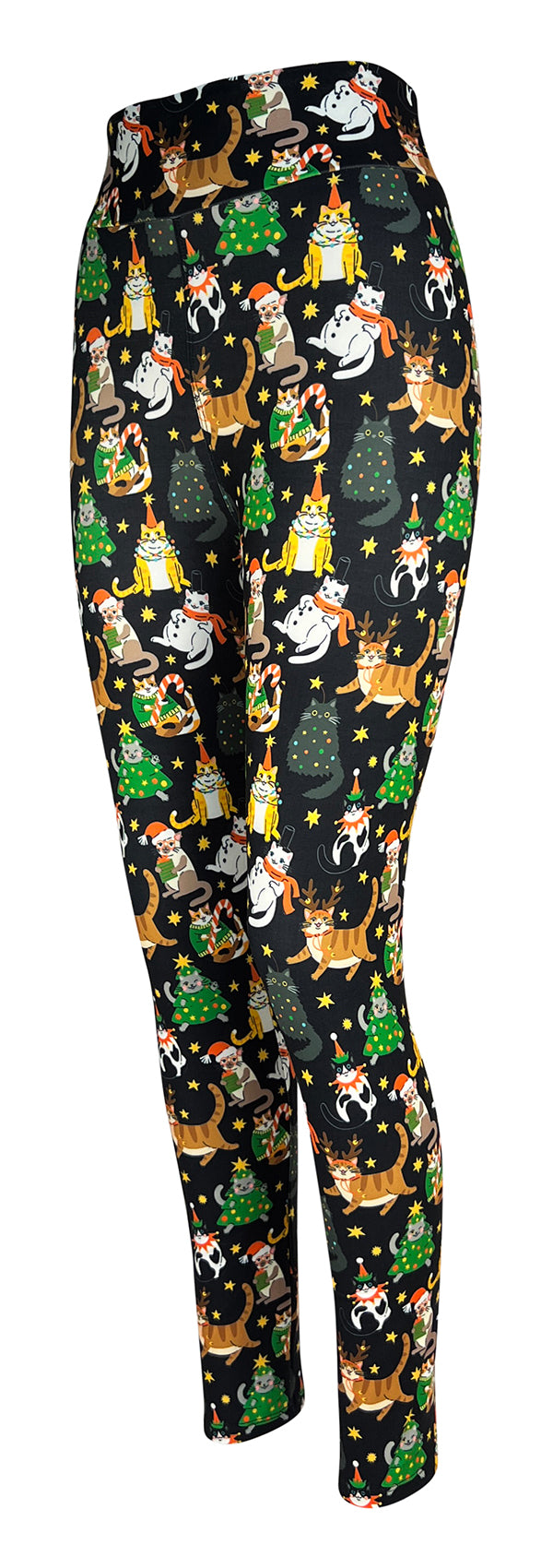 Christmas Cats-Adult Leggings