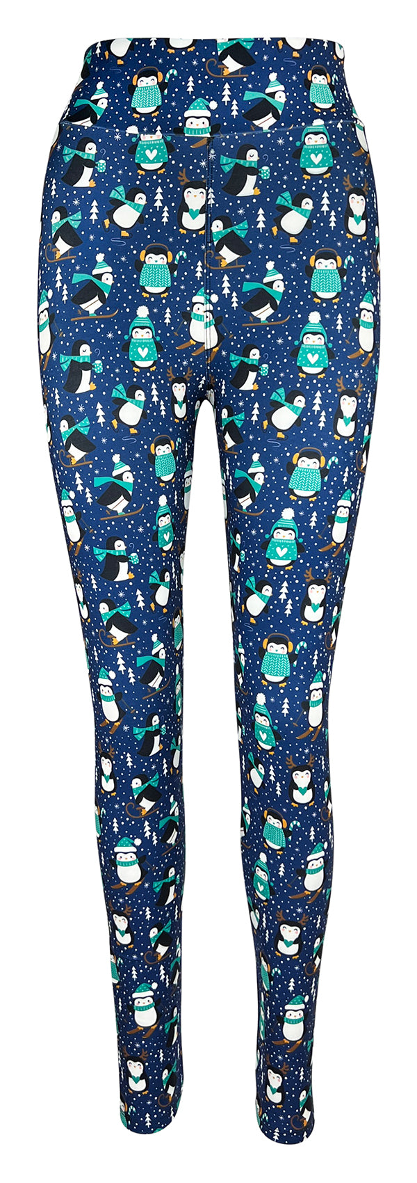 Penguin Wonderland-Adult Leggings