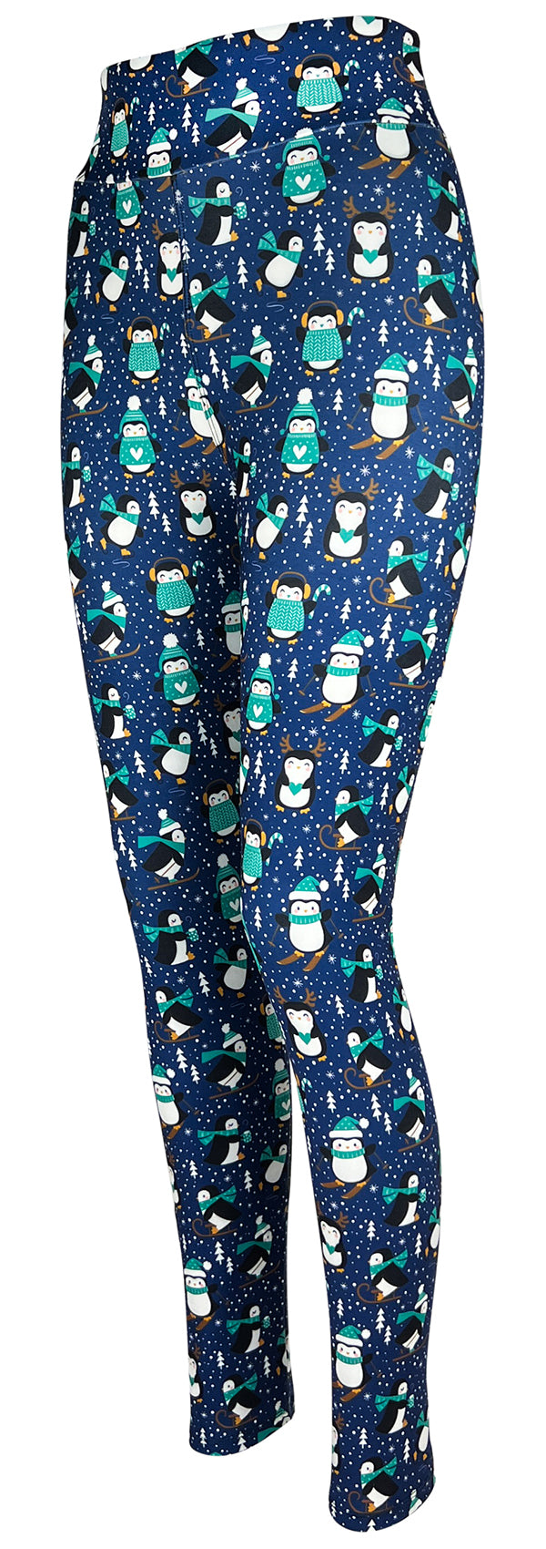 Penguin Wonderland-Adult Leggings