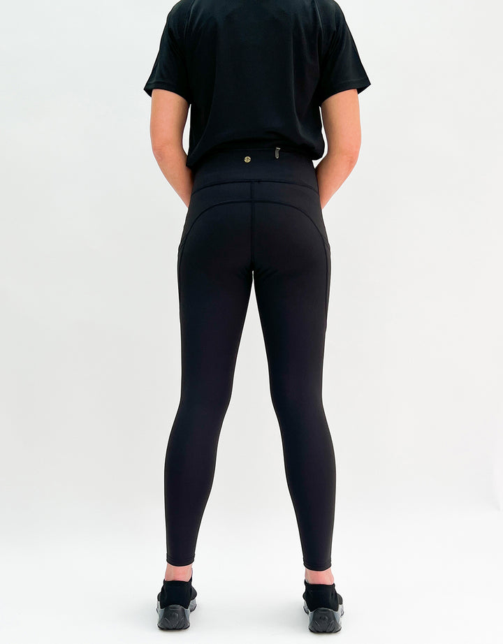 Black Magic Winter-Lined Activewear-Thermal Leggings