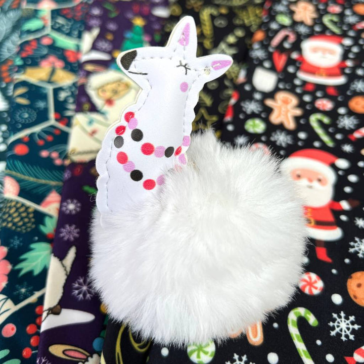 Christmas Llama Keyring-Gift