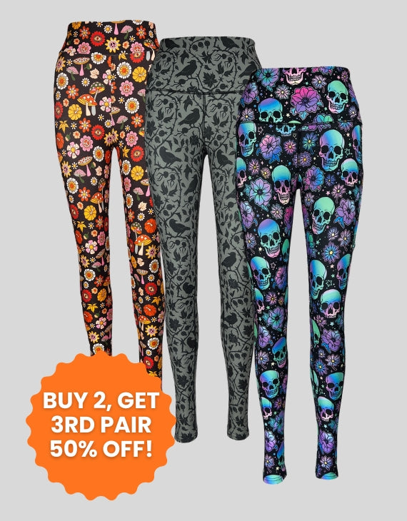 Halloween Triple Treat Bundle: 3rd Pair 50% OFF (Pockets)