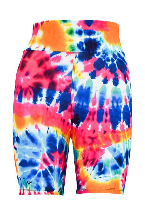 Summer Tie Dye Shorts-Shorts