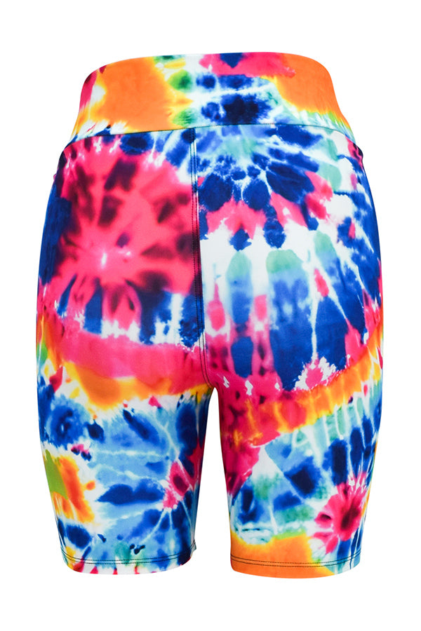 Summer Tie Dye Shorts-Shorts