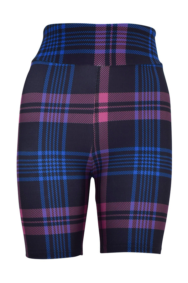 Thistle Tartan Shorts-Shorts