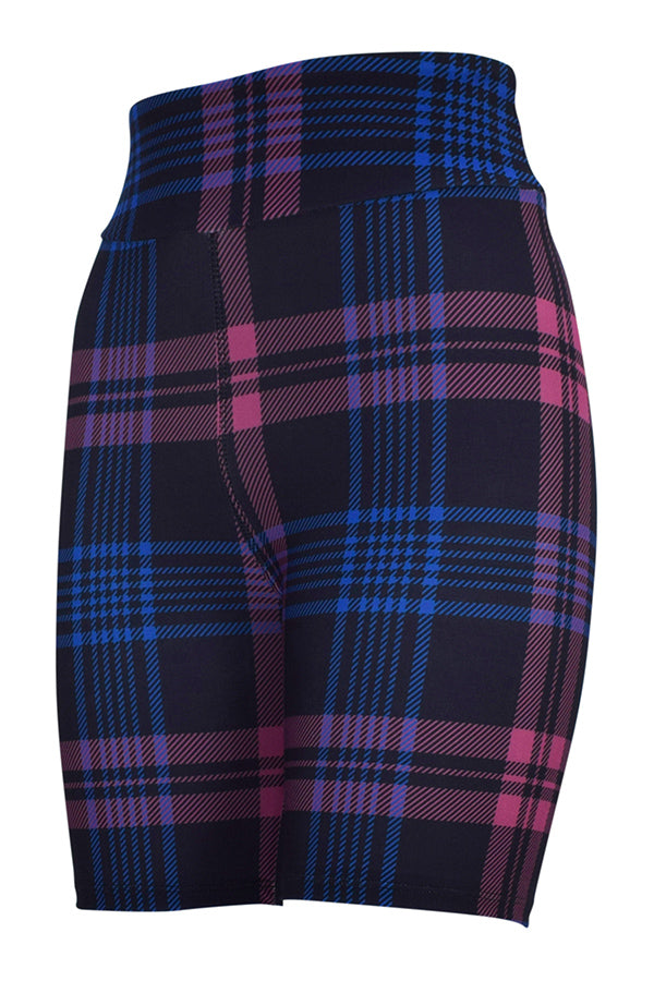 Thistle Tartan Shorts-Shorts