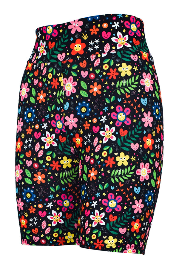 Flower Festival Shorts-Shorts