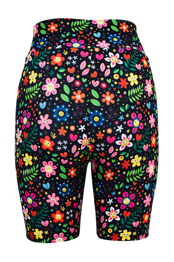 Flower Festival Shorts-Shorts