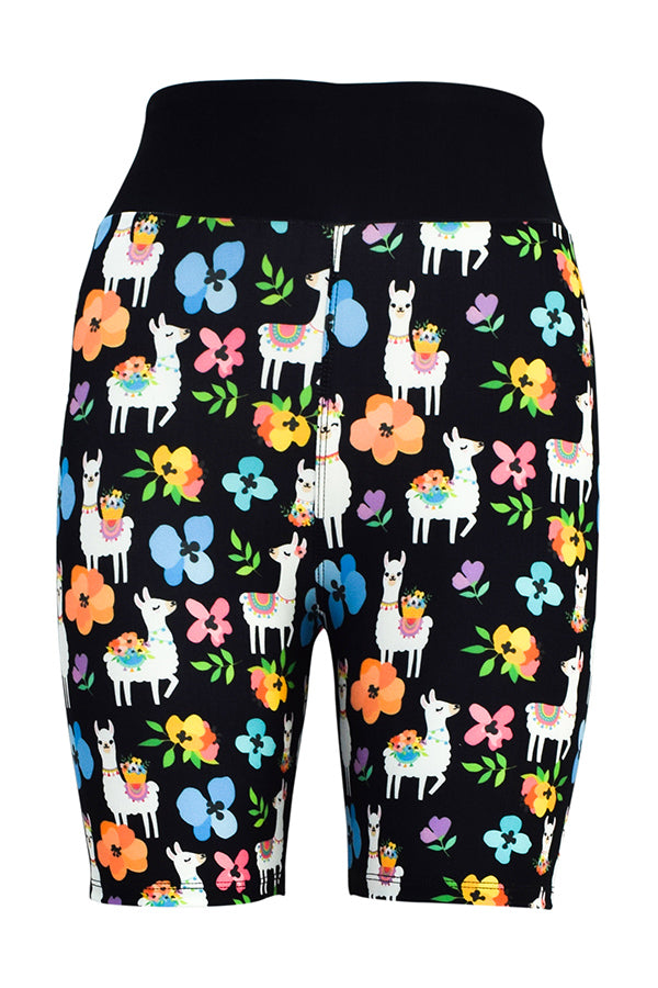 Lou Lou Llama Shorts-Shorts