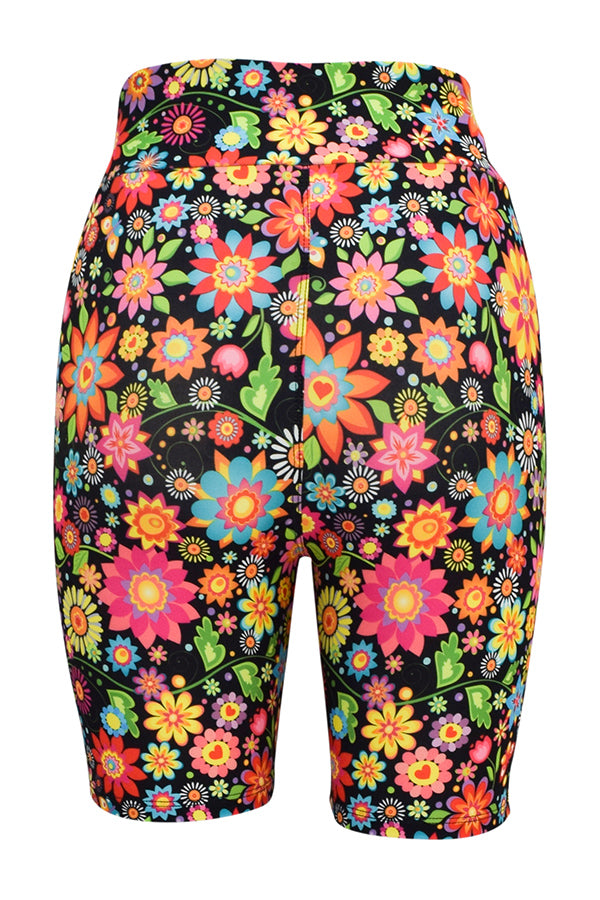 Flower Fiesta Shorts-Shorts