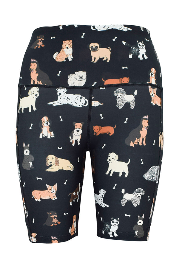 Doggy Daydream Shorts + Pockets-Pocket Shorts