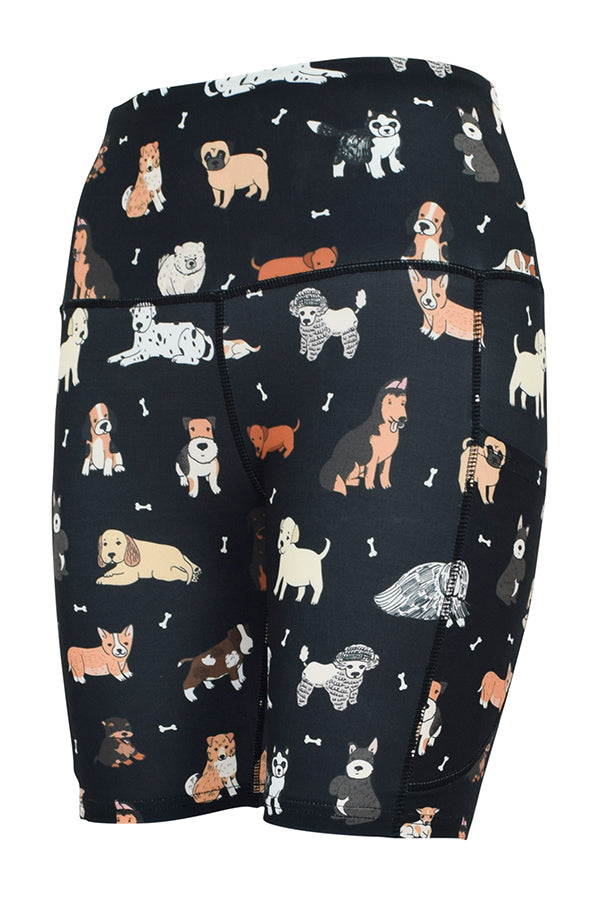 Doggy Daydream Shorts + Pockets-Pocket Shorts