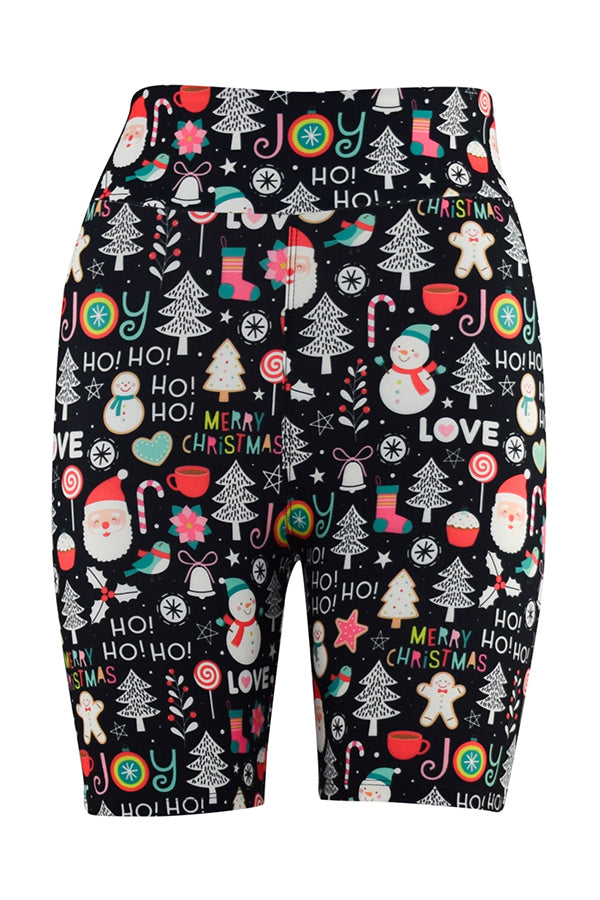 Ho Ho Holiday Shorts-Shorts