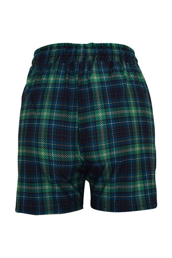 Highland Tartan Jogger Shorts-Jogger Shorts