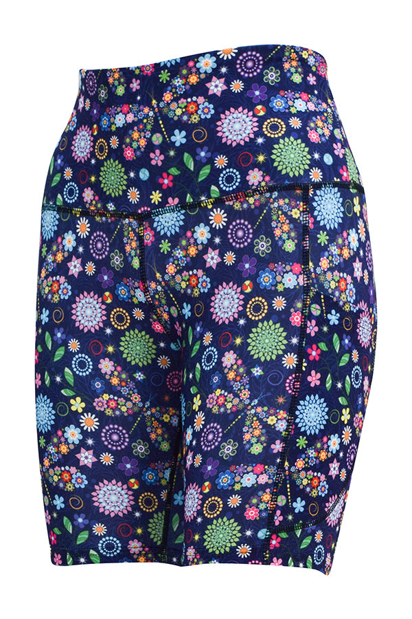 Dazzling Dragonflies Shorts + Pockets-Pocket Shorts