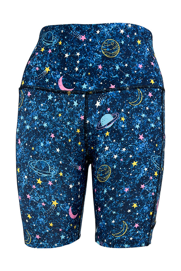 Out Of This World Shorts + Pockets-Pocket Shorts