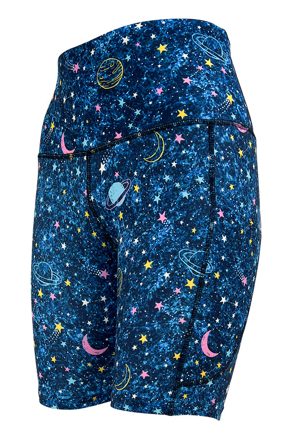 Out Of This World Shorts + Pockets-Pocket Shorts