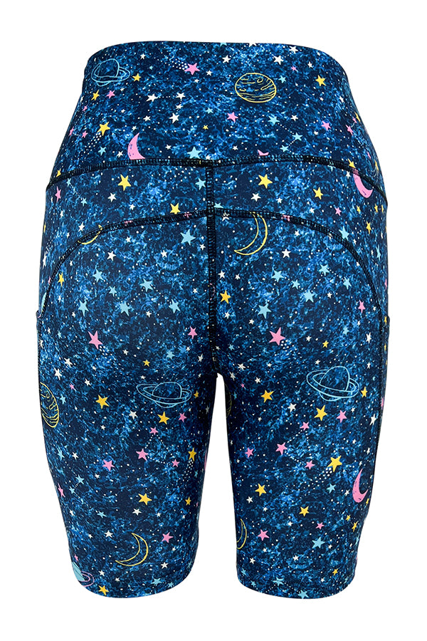 Out Of This World Shorts + Pockets-Pocket Shorts