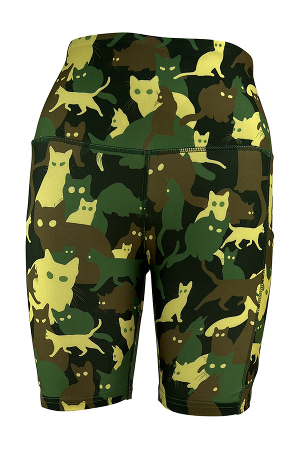 Catoflage Shorts + Pockets-Pocket Shorts