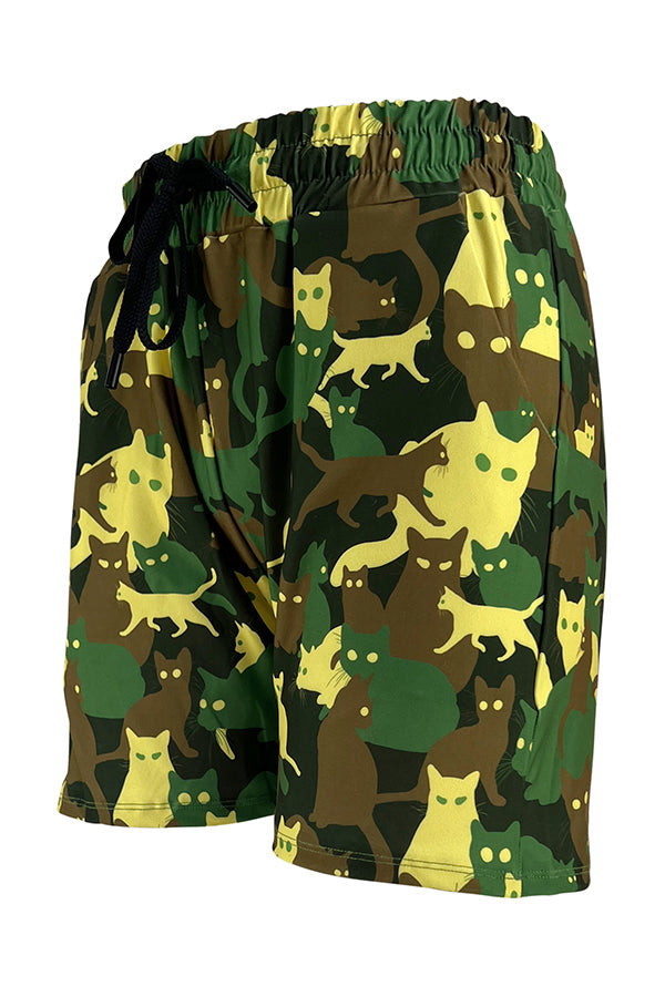 Catoflage Jogger Shorts-Jogger Shorts