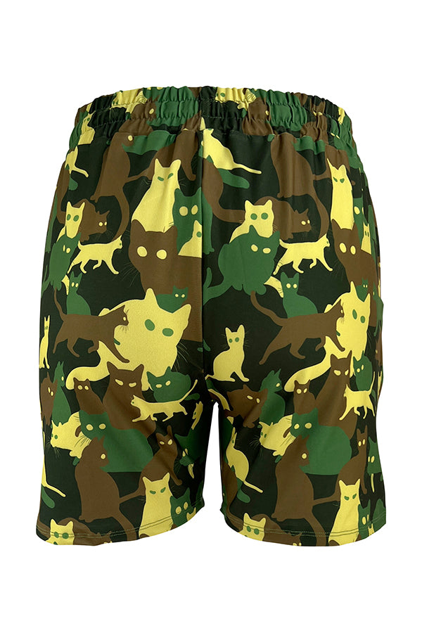 Catoflage Jogger Shorts-Jogger Shorts