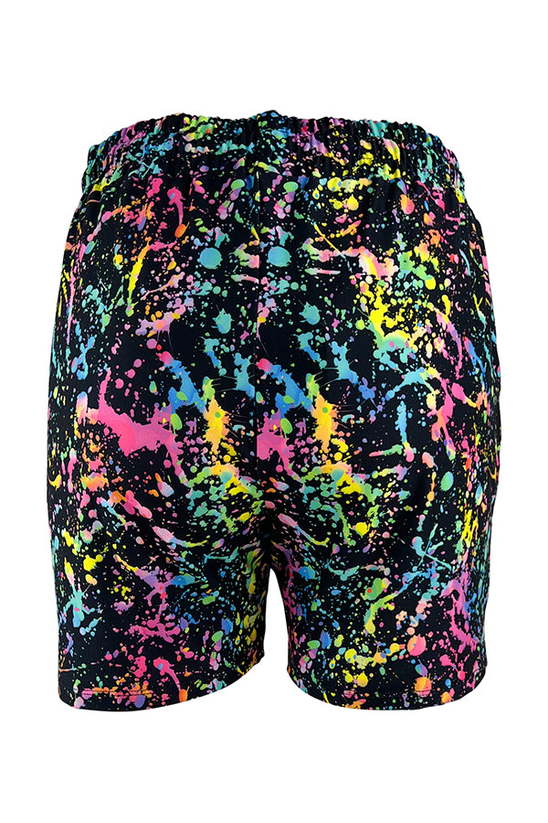 Neon Fusion Jogger Shorts-Jogger Shorts