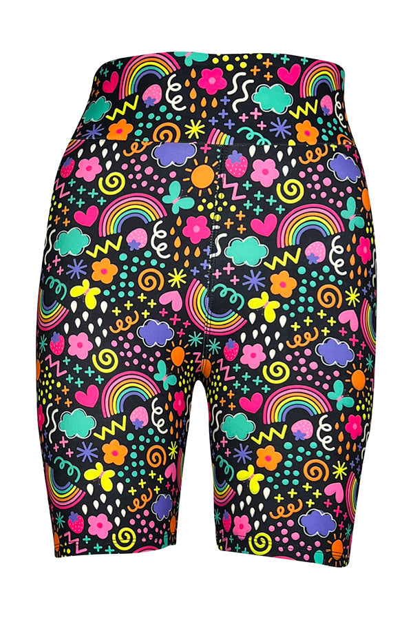 Funky Shorts - Women's Patterned Shorts – Llama Leisure