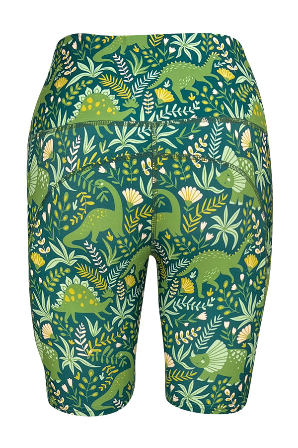 Jurassic Jungle Shorts + Pockets-Pocket Shorts
