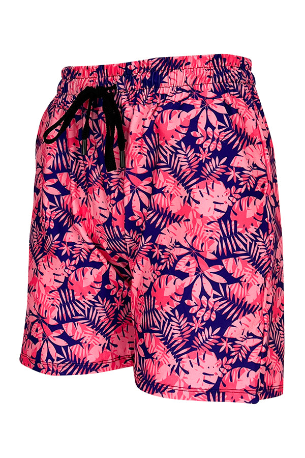 Tropical Oasis Jogger Shorts-Jogger Shorts