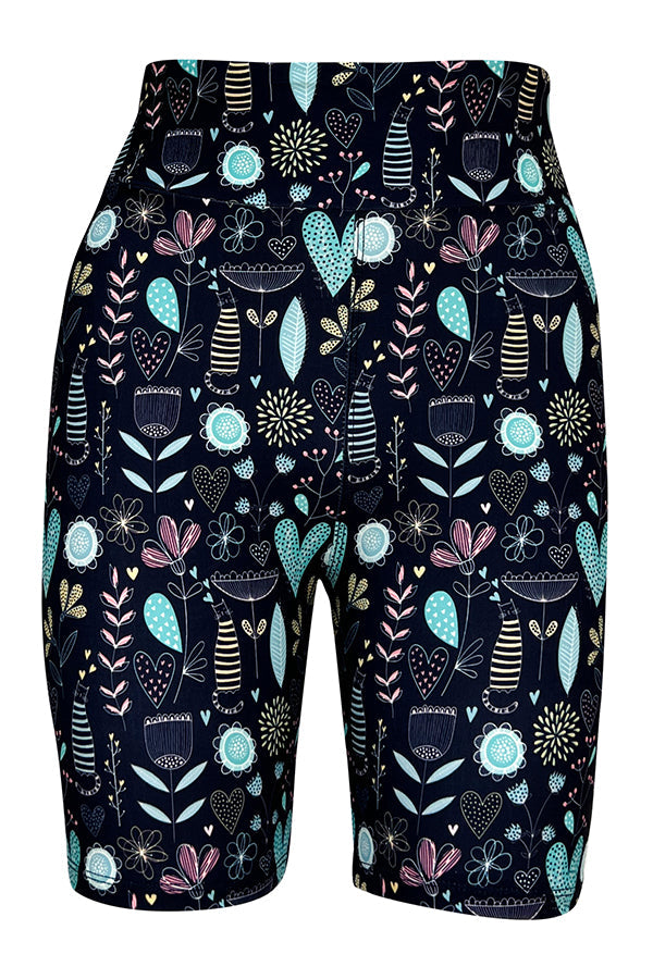 Funky Shorts - Women's Patterned Shorts – Llama Leisure