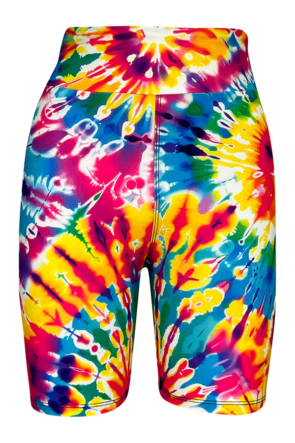Summer Tie Dye Shorts-Shorts