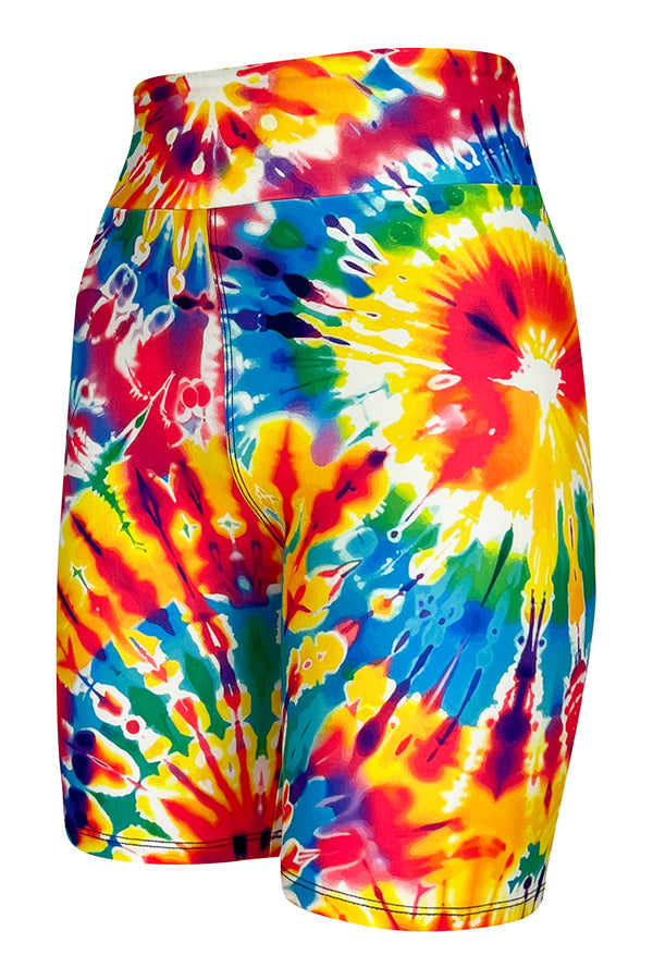 Summer Tie Dye Shorts-Shorts