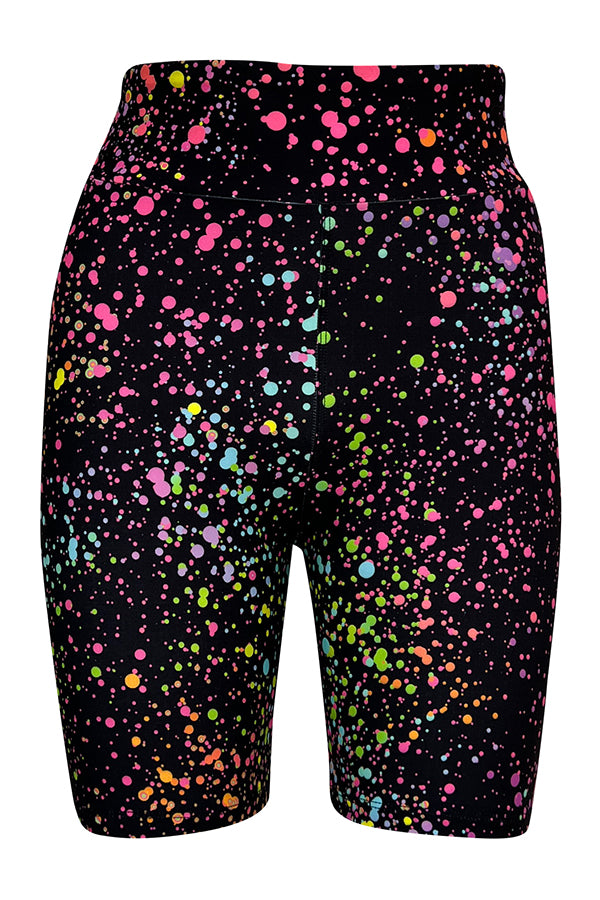 Pink Galaxy Shorts-Shorts