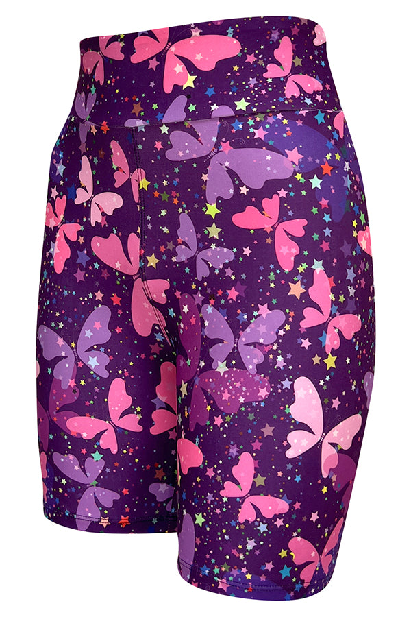 Butterfly Galaxy Shorts-Shorts