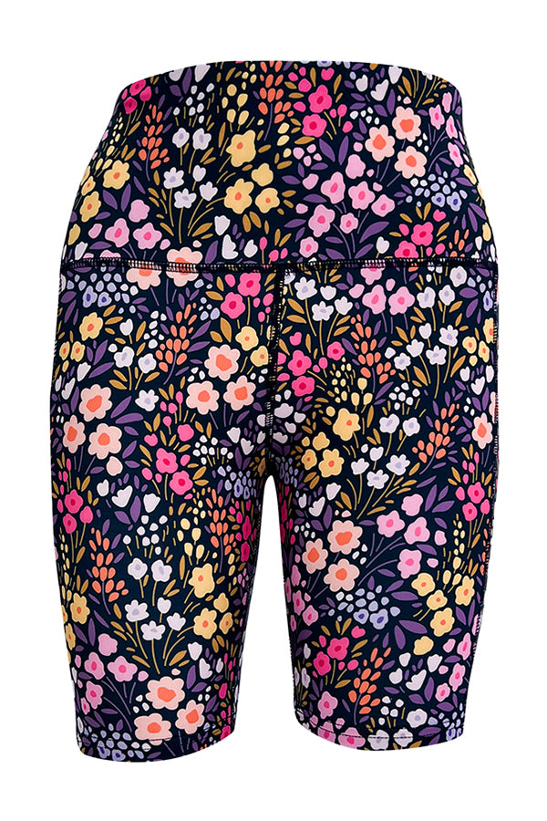 Petal Paradise Shorts + Pockets-Pocket Shorts
