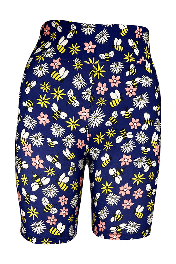 Daisy Bee Shorts-Shorts