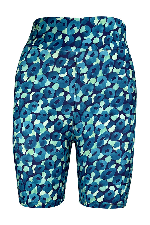 Leopard Lagoon Shorts-Shorts