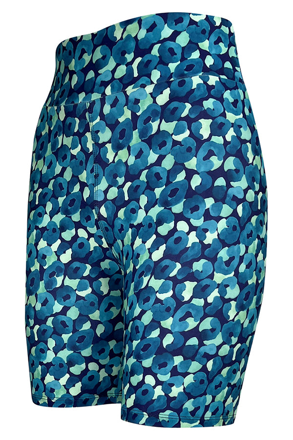 Leopard Lagoon Shorts-Shorts